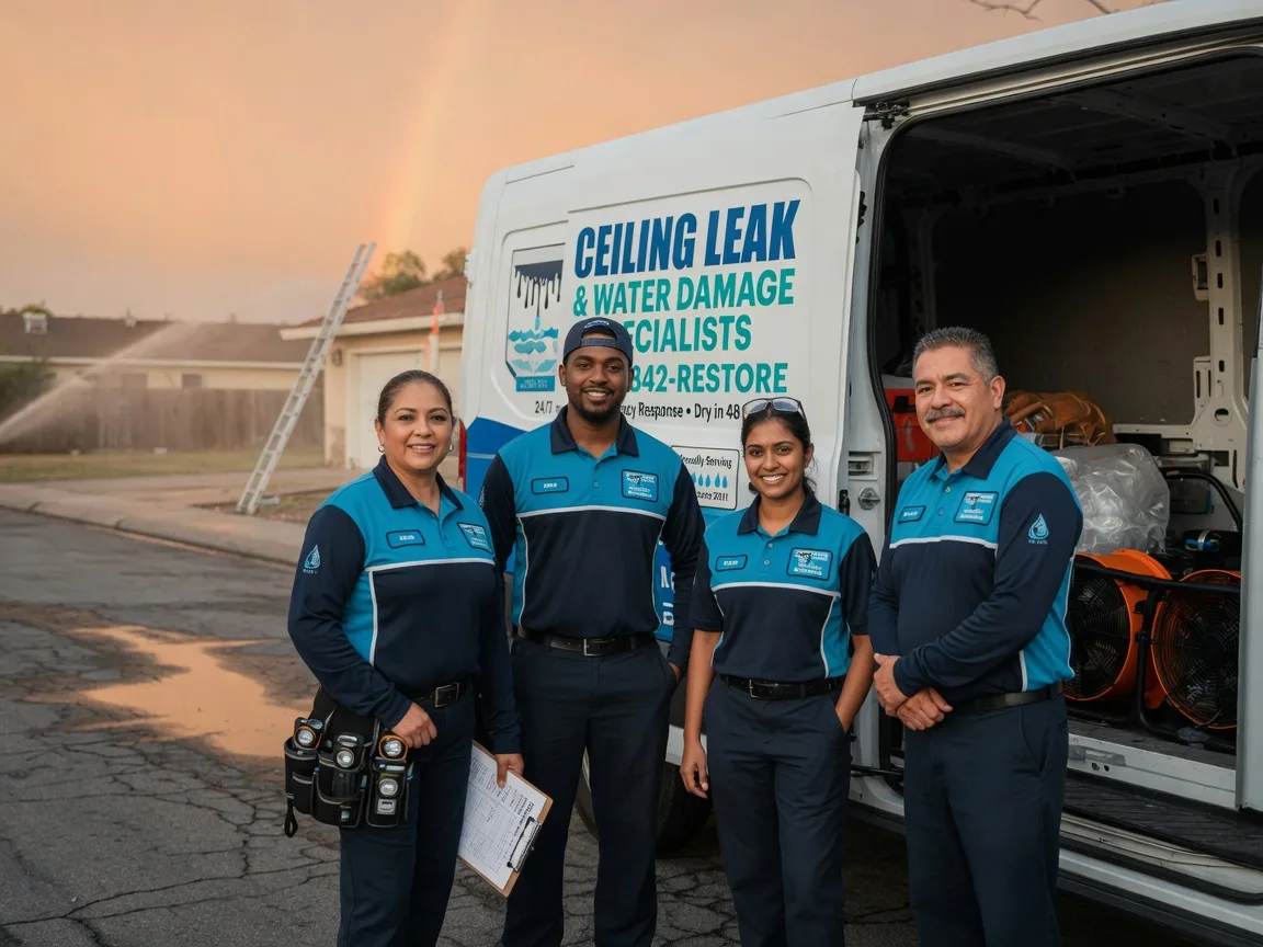 Ceiling Leak Cleanup company in Wilmot, OH